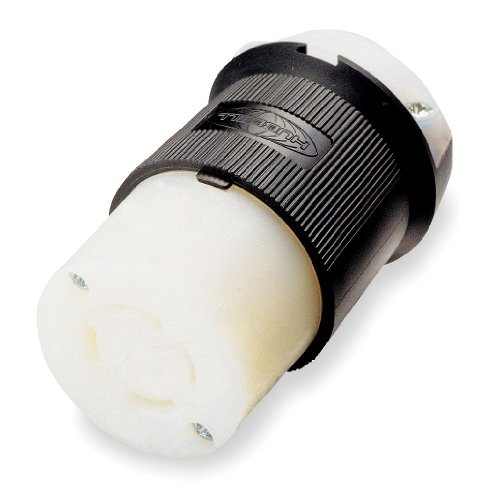 Hubbell HBL3433C Locking Connector, 30 amp, 120/208V, 4 Pole, 4 Wire