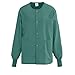 849NJTXXL - Unisex AngelStat Snap-Front Warm-Up Scrub Jackets,Emerald,Emerald