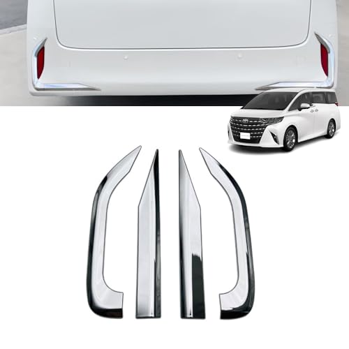 YOFER 新型 アルファード 40系 パーツ リアリフレクター ガーニッシ リフレクターメッキ リフレクター カバー カスタム パーツ 外装 ドレスアップ アクセサリー エアロ エクステリア 4PCS