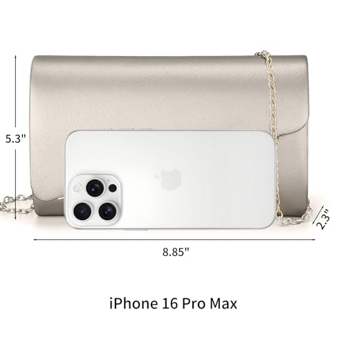 Image of Clutch Purses for Women Evening Bag Faux Suede Formal Party Wedding Cocktail Prom