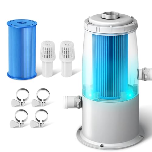 Pool Filter Pump for Above Ground Pool for Water Clean & Clarity 1000 GPH Swimming Pool Pump Filter