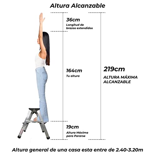 El mejor review de Escaleras de aluminio pequeñas los diez mejores. 23 Imagen adicional