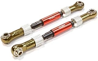 Integy RC Model C26211RED Billet Machined Front Upper Linkage (2) for Axial 1/10 Yeti Rock Racer