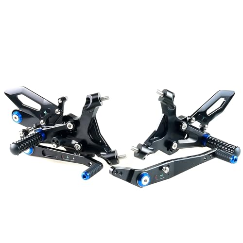 Repose-pieds arrière moto réglables CNC pour passager de S1000RR 2019-2025