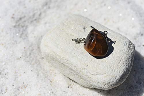Custom Gold Tiger's Eye Stone Tie Tack Handmade - Quantity Of 1 #TOP6