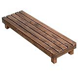 Pflanzengefäße Blumenständer Für Den Balkon Aus Holz Abgestufter Aufbewahrungshocker Für Den Hausgarten Bodenstehendes Aufbewahrungsregal Für Blumentöpfe Für Grünpflanzen Stabil Container (Color : Br