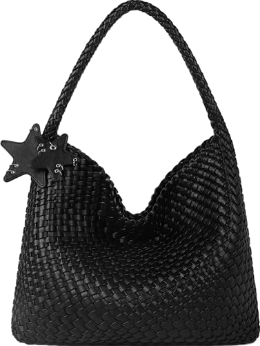 Image of Shoulder Hobo Bags for Women,Summer Beach and Travel Mini Cute Tote Bag,Soft Vegan Leather Underarm Purse for Daily | Soft Underarm Bags