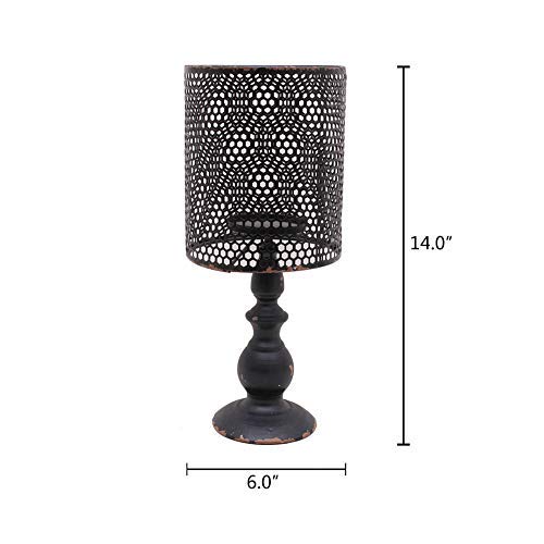 Attraction Design Vintage Metal Candle Holder #TOP30
