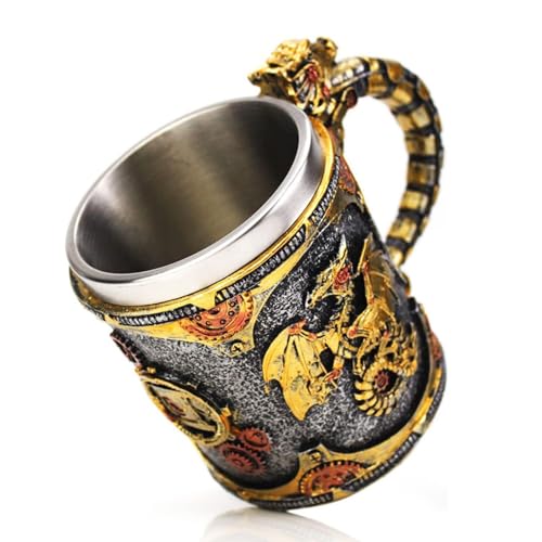 Tasse médiévale en acier pour vos soirées jeux et pique-niques - 8