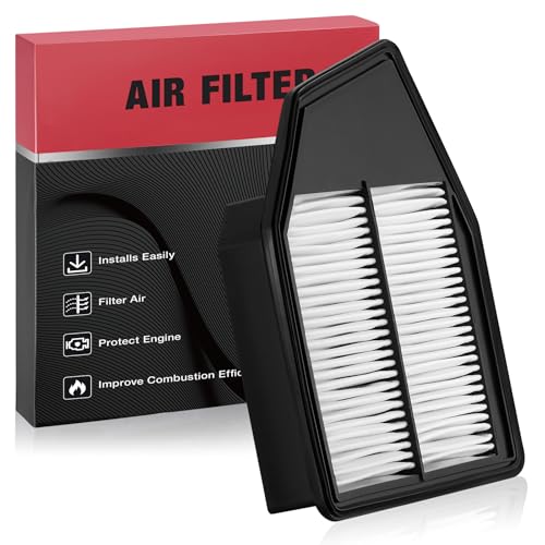 BDFHYK CA10467 Engine Air Filter Compatible with Honda Accord 2008-2012, Crosstour 2012-2015, L4 2.4L, Replace17220-R40-A00
