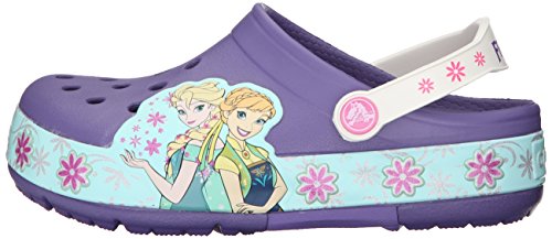 Sandália Crocs lights Frozen Infantil