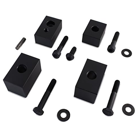 FRONT Seat Lift Kit - Spacer Blocks compatible with Jeep Wrangler JL JLU JT Gladiator 2018+J Cover