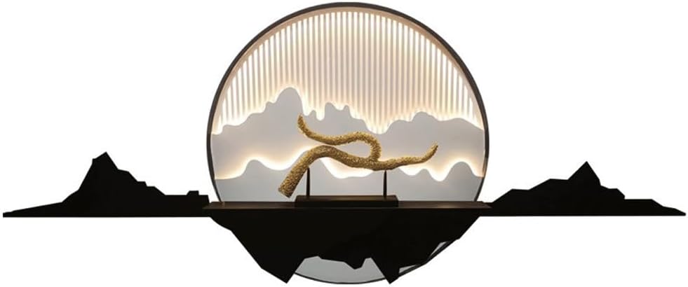 Living Room Porch Background Wall Wall Decoration Pendant Iron Art Wall Decoration Creative