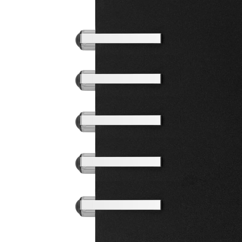 Image of Kinbor WAVE Roller Ball Pens - 0.5mm Fine Point, Black, Pack of 5 - Smooth Writing Pens with Visible-Ink Window, Quick-Drying, Smudge-Free Gel-Ink Pens for Office, School, and Journaling