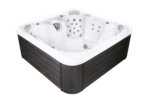 Bueno Spa Chicago 7 - Person 50 - Jet Acrylic Hot Tub with Stereo System, LEDs, & Included ThermoCover