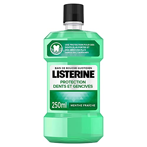Listerine Bain de Bouche Protection Dents et Gencives, 250ml