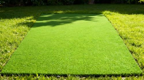 Dohera ゴルフマット 室内 大型 厚さ10mm、 20mm 人工芝 EVA素材 耐摩耗 ロール可能 収納しやすい 省スペース 打撃練習 バッティング用 れんしゅう器具 練習器具 打撃感覚が強い 初心者 屋外 (100*150cm,厚い2cm)