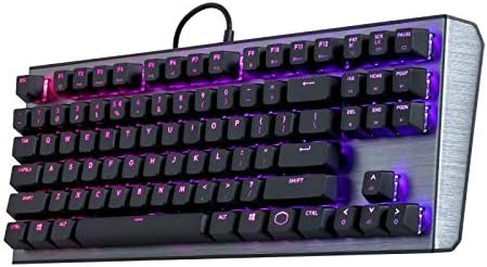 Cooler Master Ck530 Mechanical Gaming Keyboard Rgb Floating Switches Brushed Aluminium Plate On The Fly Controls Tkl Uk Layout Gateron Blue Amazon Co Uk Pc Video Games