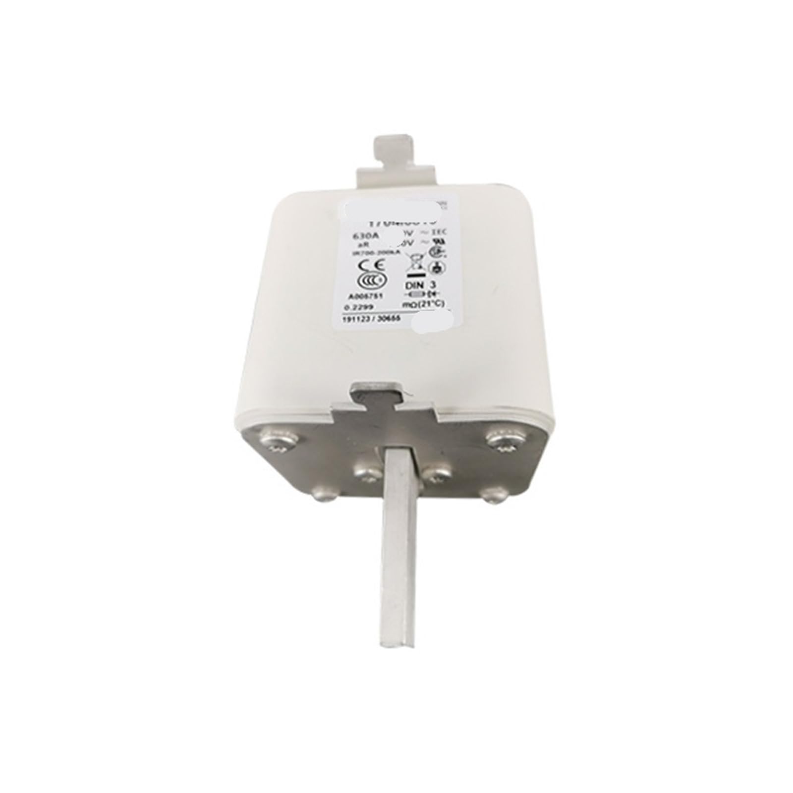 Fusible rapide 170M6810 de taille 4 pour protection de convertisseur de puissance