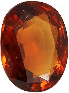 Piedra Gomed de Ceilán de 3 a 12,50 pulgadas original certificada por Gli forma ovalada, color marrón-B0C13HC3MRNAMZ