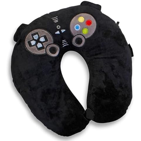 Top Trenz Microbead U Shaped Travel Pillow (Video Game Controller) Cover