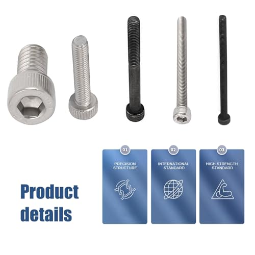 Mejores comprativas On-line Tornillo cabeza hexagonal medidas los más recomendados. 24 Imagen adicional