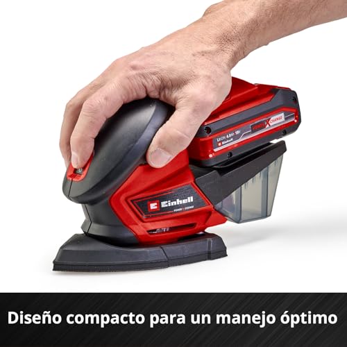 Miniatura 10 de Einhell Lijadora Múltiple, 24.000 Rpm, Caja Colectora De Polvo, Adaptador De Aspiración De Polvo