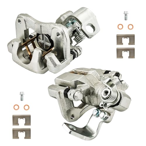 Image of PHILTOP Rear Brake Caliper 19-B3298, 19-B3299 Compatible with 2006-2015 Honda Civic, 2013-2018 Acura ILX
