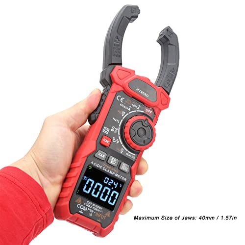 Image of HT208D Digital Clamp Meter Ac /DC Voltage Current Ncv Tester Multimeter 6000 Counts DC Current Clamp Meter