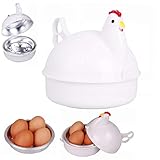 tupperware eierkocher für mikrowelle Schnell, einstellbar: je nach persönlichem Geschmack, können Sie die Zeit einstellen weich oder hart gekochte Eier kochen