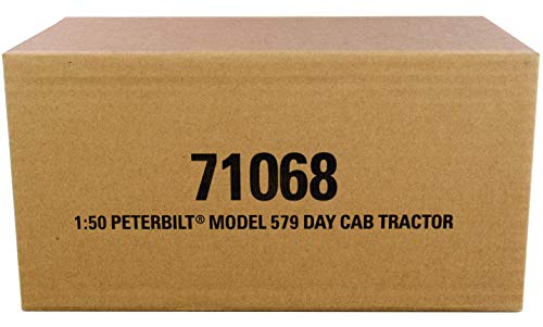 Peterbilt 579 Day Cab Truck Tractor Legendary Red Transport Series 1/50 Diecast Model By Diecast Masters 71068 #TOP3