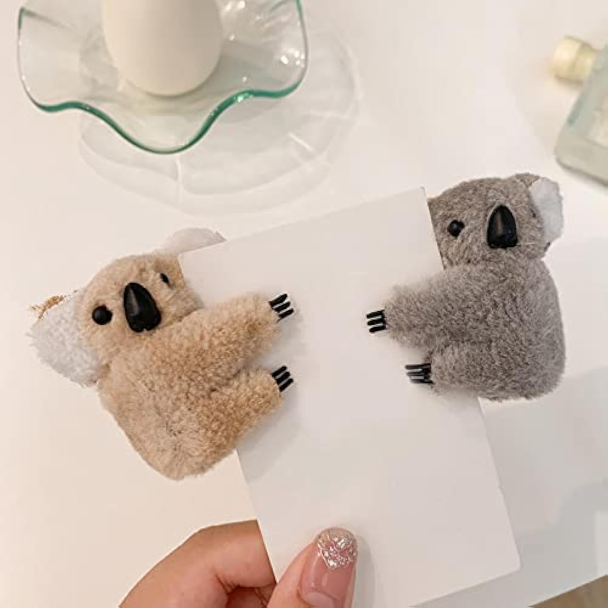 Plush Koala Hair Clips Hairpin Barrette