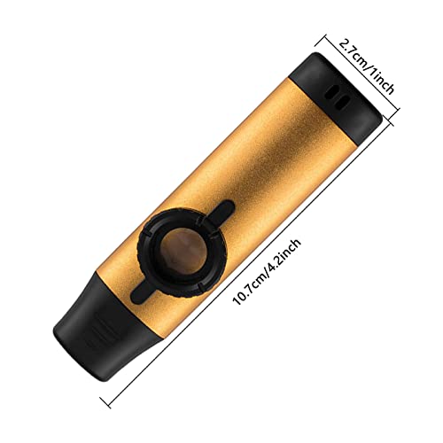 HUAYUN Diaphragme de flûte Kazoo,Kazoos en métal avec tonalité réglable | Couvre-tête en Silicone Bon Cadeau pour Les… - Les Beatles, Paul McCartney, John Lennon, RIngo Starr, George Harrison HUAYUN Diaphragme de flûte Kazoo,Kazoos en métal avec tonalité réglable | Couvre-tête en Silicone Bon Cadeau pour Les… – Image 5