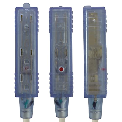 Conntek 8-Feet 13-Amp Hospital Grade Tri-Outlet (3 * 5-15R) Extension Cord #TOP2