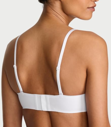 Victoria's Secret Invisible Push-Up Strapless Bra, VS White, 36D - image 2