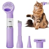 Staubsauger für Tierpflege, tragbar, kabellos, leise, kompakter Staubsauger für Auto, für Büros, Katzentoilette, Haus, Küche, Fahrzeug, Armaturenbrett, Schlafzimmer, Wohnung,