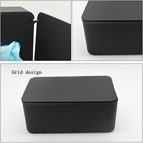 image for NANAOUS Wipes Dispenser, Baby Wipe Holder with Lids, Keeps Wipes Fresh