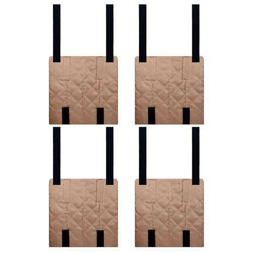 Cojín para litera, 4 piezas, con correas ajustables, almohadilla para escalera de metal, para seguridad, comodidad, apoyo en casa, dormitorio, loft caravana, apartamento