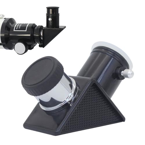 Espejo diagonal de 90 grados para observación astronómica cómoda en noches de campo y jardín