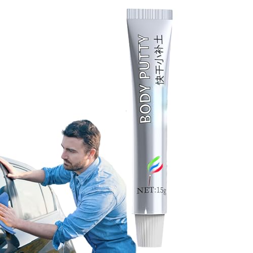 Masilla Para Carrocería De Automóvil - Masilla De Pintura Para Automóvil A Prueba De Polvo De 15 G, Masila Reparadora De Rayones, Moldeado Automotriz De Secado Rápido | Masill Universal Para SUV, Ca