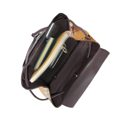 Sac à dos léopard sable gecko imprimé tendance et multi-usage - 4