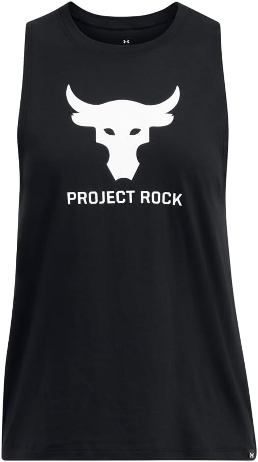 Under Armour Womens Project Rock Sportstyle Tank Top - Image 3