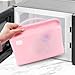 Silicone Microwave Steam Sterilizer Bag for Baby Bottles, Reusable Sterilizing Bag for Pump Parts and Toddler Accessories, Easy to Use Sterilizer Bags Perfect for Home and Travel, Pink (1PC)