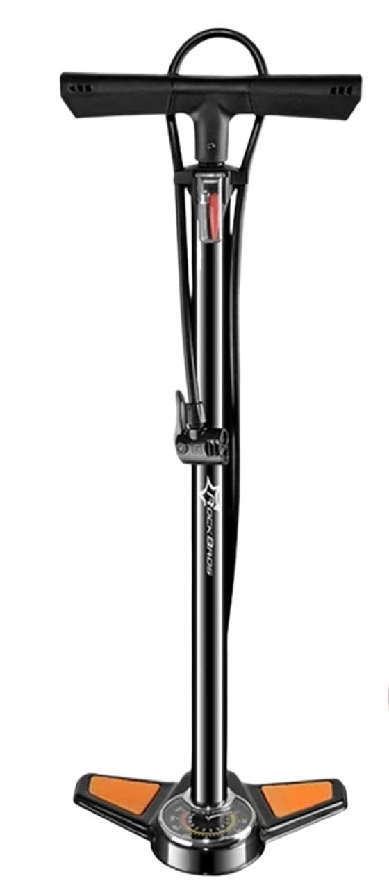 Fahrrad-Standpumpe Hochdruck Fahrrad Rennradreifen Stehende Hand Für Basketball, Fußball und Volleyball