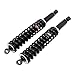 2 Pcs Rear Shock Absorbers - Rear Towing Shock Absorbers Compatible with Honda Rincon 650 2003-2005, 680 2006-2014, Black Heavy Duty Shocks Replacement (1 Pair)