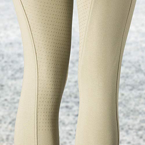 Horze 36277-LBR-42 Active Women'S Horse Riding Silicone Grip Full Seat Breeches | Midrise Waist thumb #6