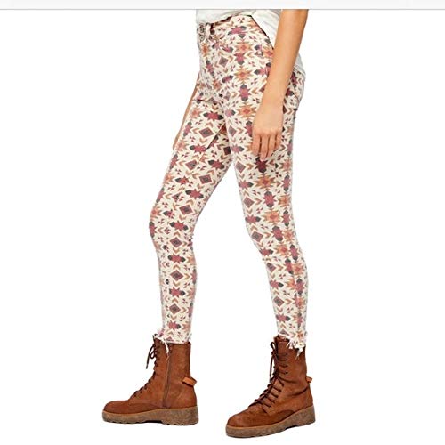 free people We The Free Wild Child Printed Skinny Jeans 24 Multicolor2