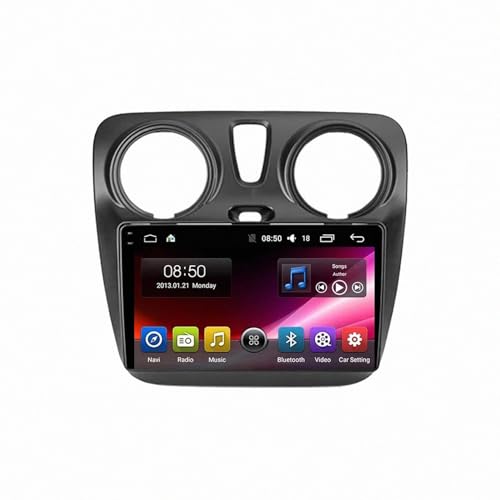 GPS Navigation Voiture pour Renault Dokker 2012-2020 avec Écran Tactile 4 Nuclear 2G+32G