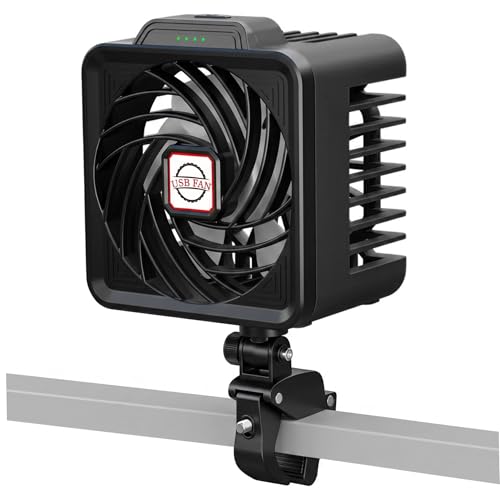 Ventilateur de golf rechargeable anti-chaleur moteur cuivre pour bureau et camping