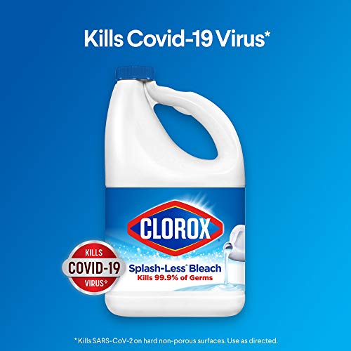 Clorox Splash-Less Liquid Bleach, Regular - 40 Ounce Bottle #TOP2